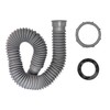 Qrity Flexible Waste Pipe, Sink Waste Pipe, Inner Diameter 45