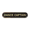 Dance Captain Black School Bar Badge