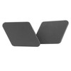 1 Pair Front Bumper Headlight Washer Nozzle Primed Cover Cap