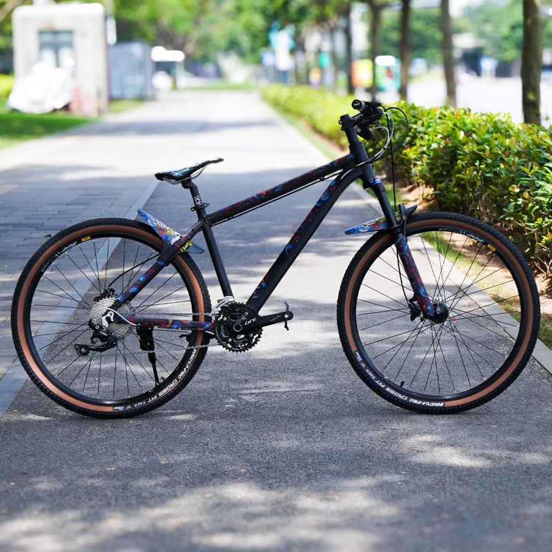 Chooee MTB Mudguard, Mountain Bike Mudguard Rear/Front, Bicycle Mudguard Fit