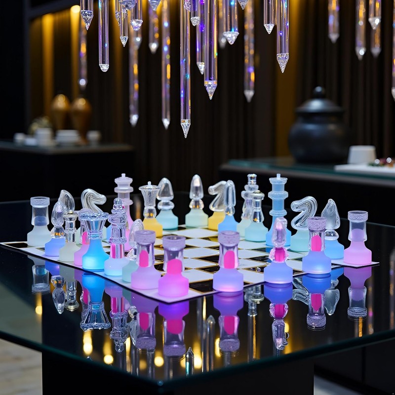 1 Set Chess Mold for Resin Silicone Chess Resin Mold