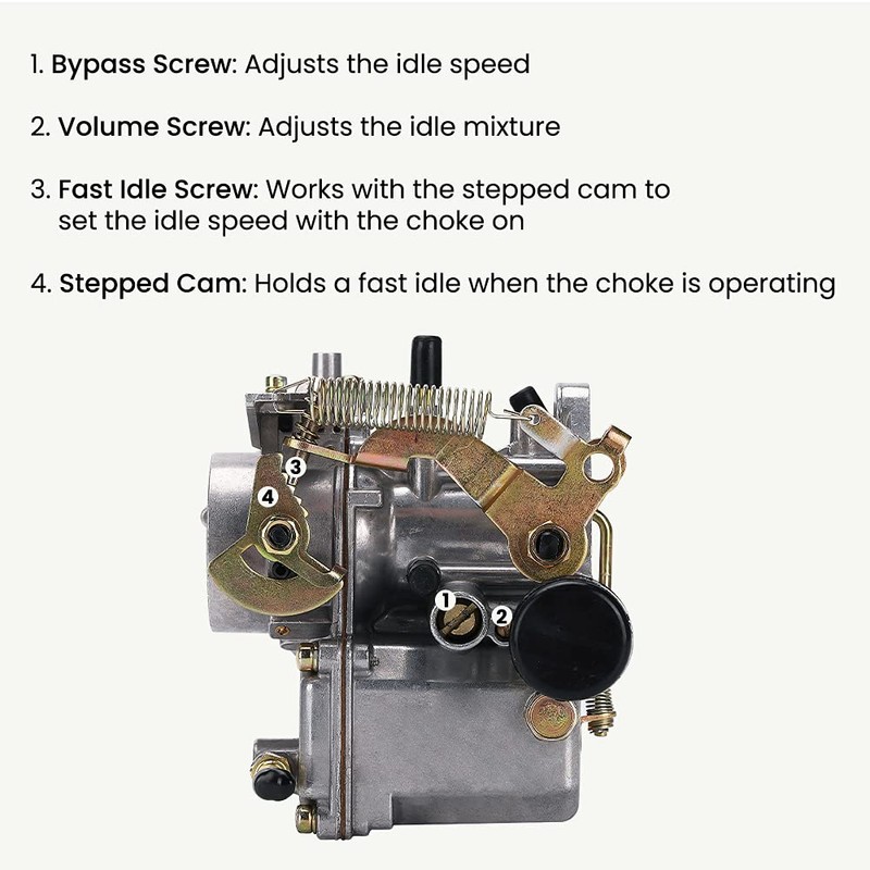 Tuningsworld 30/31 PICT-3 Carburetor for VW Beetle Air Cooled Type