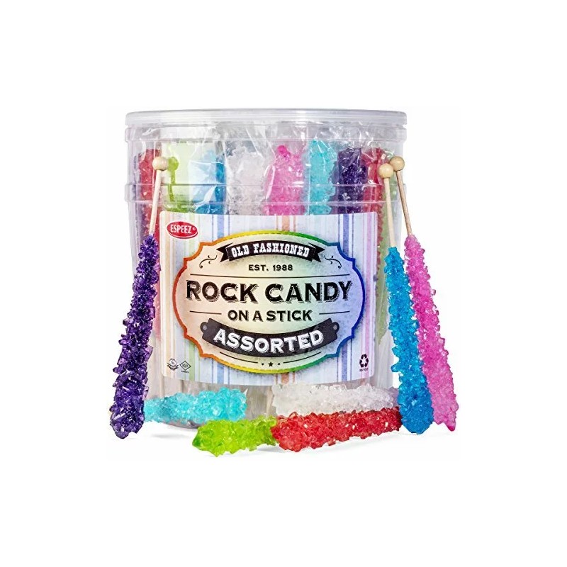 Espeez Extra Large Rock Candy Sticks - Candy Buffet -