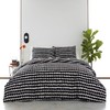 Marimekko Rasymatto Comforter Set, Full/Queen, Black