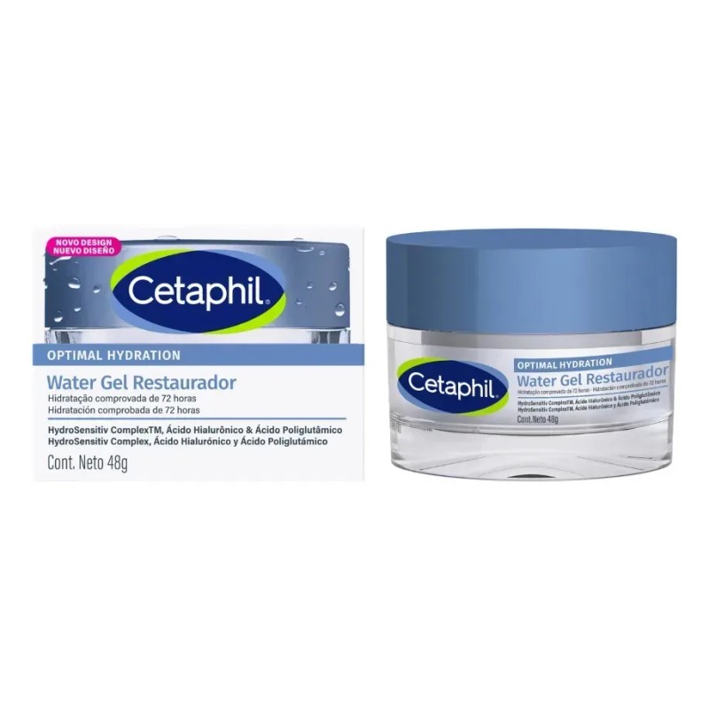 Cetaphil Optimal Hydration Water Gel Crema Facial Día 48 gr