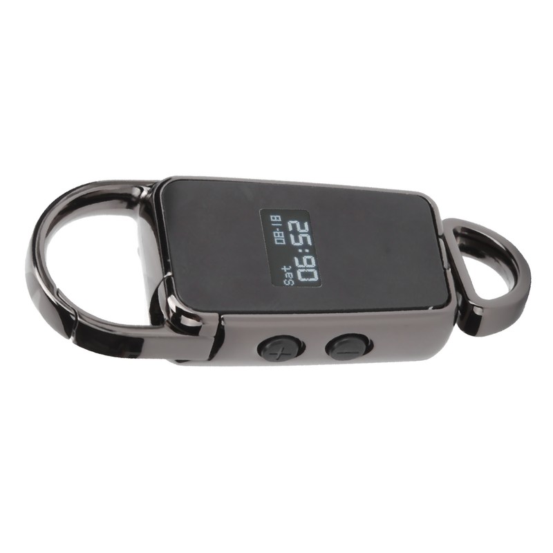 S23 Black Mini Key Ring Shape USB Flash Drive MP3