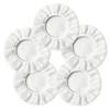 Car Polishing Pads, White Buffing Bonnets, 5-Pack