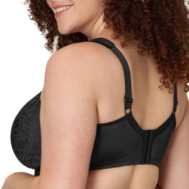Playtex Brasier 18-Hour Ultimate Apoyo Ascensor y sin Cables, Color Negro, Talla 40 DD