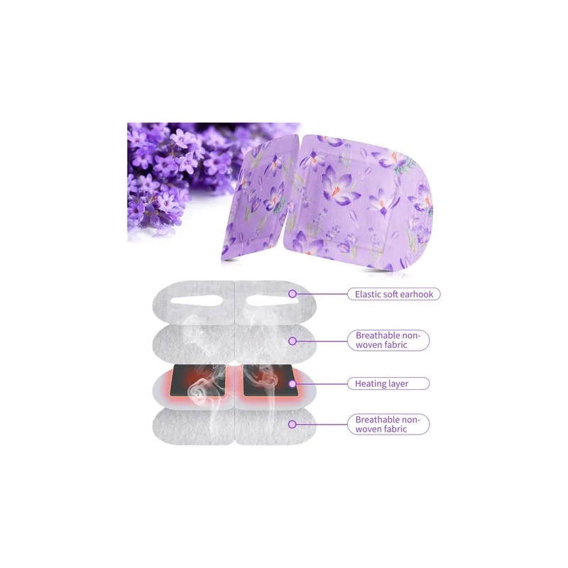 Mascarilla Térmica Extracto Lavanda Relaja Vista Sin Estrés Mixta