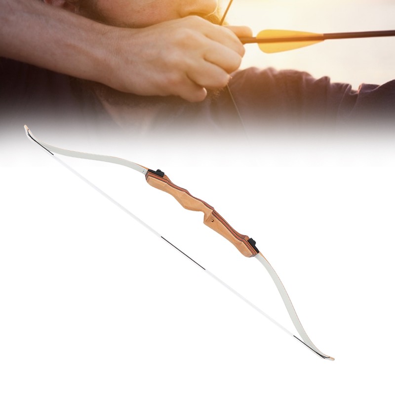 Right Hand Solid Wood Recurve Bow Handle Takedown Shooting Game