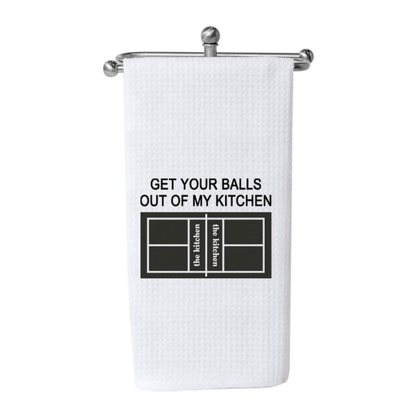 WCGXKO Pickleball Gift Get Your Balls Out of My Pickleball