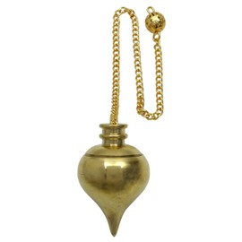 Harmonize Messing Goldton Tranen Pendel Geistige Gabe Energieerzeuger Wunschelrute Reiki-Kristall