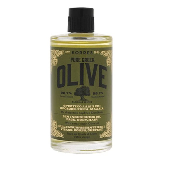 KORRES Olive 3-in-1 Nourishing Oil, 3.38 fl. oz.