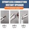 Tub Spout with Pull Down Diverter – Slip-Fit Bathtub Faucet