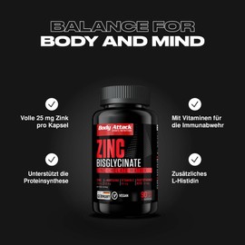 Body Attack Zinc Pro [Pack of 1], , ,
