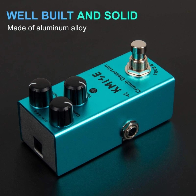 lotmusic Crunch Distortion Guitar Effect Pedal With Noise Reduction True