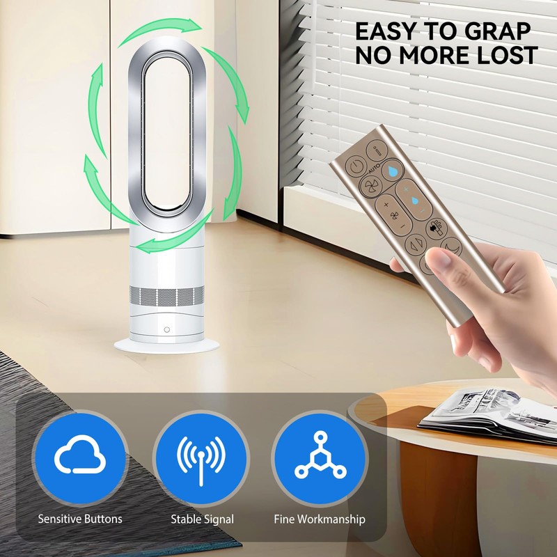 ZWP New Replacement Remote Control Compatible for Dyson Pure Humidify+Cool