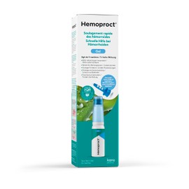 Hemoproct Hemorrhoids Treatment 45ml, Cooling Gel, Helps Relieve Pain, Itching and Irritation, Promotes Natural Healing