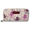 Bungalow360 Zip Around Wallet - Octopus