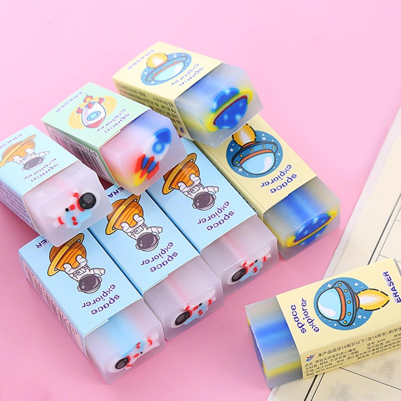 Fruit Eraser, Pencil Eraser, Animal Eraser, Cute, Stationery Set, Elementary