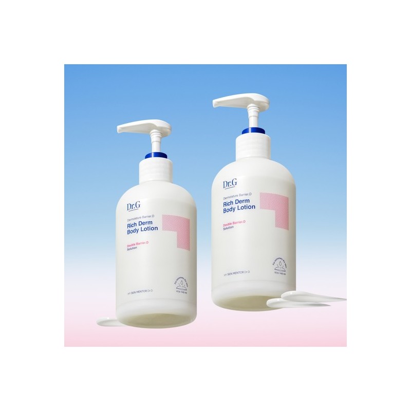 Dr.G (1+1) Dermoisture Barrier D Richderm Body Lotion 400mL /