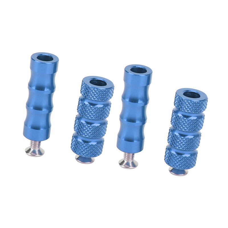2 Pair Motorcycle Brake Foot Peg CNC Process Plating Precise
