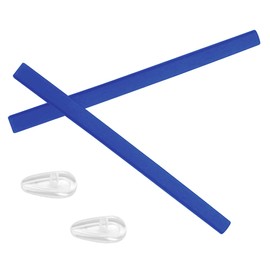 Bwake Almohadillas de repuesto para orejas de sol Oakley Tincup/Tincup 0.5, Azul marino, Tincup / Tincup 0.5