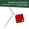 Needle Threader, 4 Pieces Plastic Threader, Sewing Needles Threader, Needle