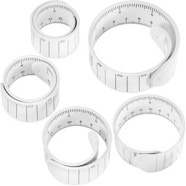 Chuangdi Silicone Nurse Slap Bracelet Reusable Wearable Notepad Wristband Waterproof to Do List Memo Wrist Band Writable Erasable Strap for Planner Reminder (White,5 Pieces)