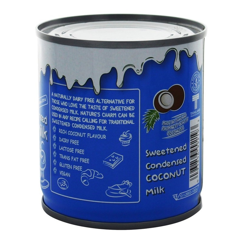 Nature's Charm Sweetened Condensed Coconut Milk, 11.25 Ounce (Pack of