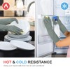 DABOGOSA MAMISON Reusable Household Dishwashing Cleaning Rubber Gloves, Non-Slip Kitchen