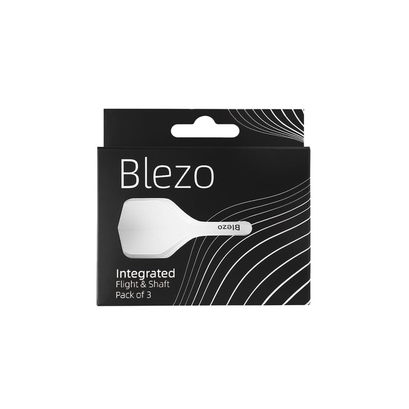 BLEZO Darts Durable Dart Flights | Integrated Dart Flights with
