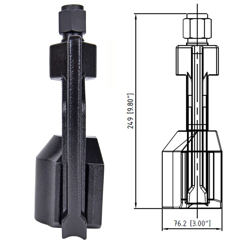 CASTNOO 10102 U-Joint Puller 1.5" to 2.2" Bearing U-Joint Cup,Joint