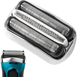 1Pcs 32S Series 3 Shaver Foil and Cutter Head Replacement Cassette, Compatible with Braun S3 Shaver Head for Braun S3 3040s 3010s 310s 3000s 3050cc 3080s 390cc Silver