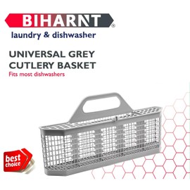 WD28X10128 Universal Dishwasher Silverware Basket Replacement Compatible with WD28X10127, WD28X10131, WD28X10132, 1088673, AP3772889, PS959351, EAP959351 Dishwasher