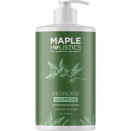 Degrease Shampoo for Oily Hair - Sulphate Free Deep Cleansing Shampoo for Greasy Hair and Scalp with Clarifying Essential Oils - Vegan Oily Hair Shampoo Sulphate and Paraben Free Formula - 739mL