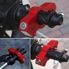 JNNJ Aluminium Alloy Motorcycle Handlebar Lock Universal, Motorcycle Grip Safety