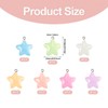 42Pcs Resin Star Charms Luminous Star Charm Glow in The