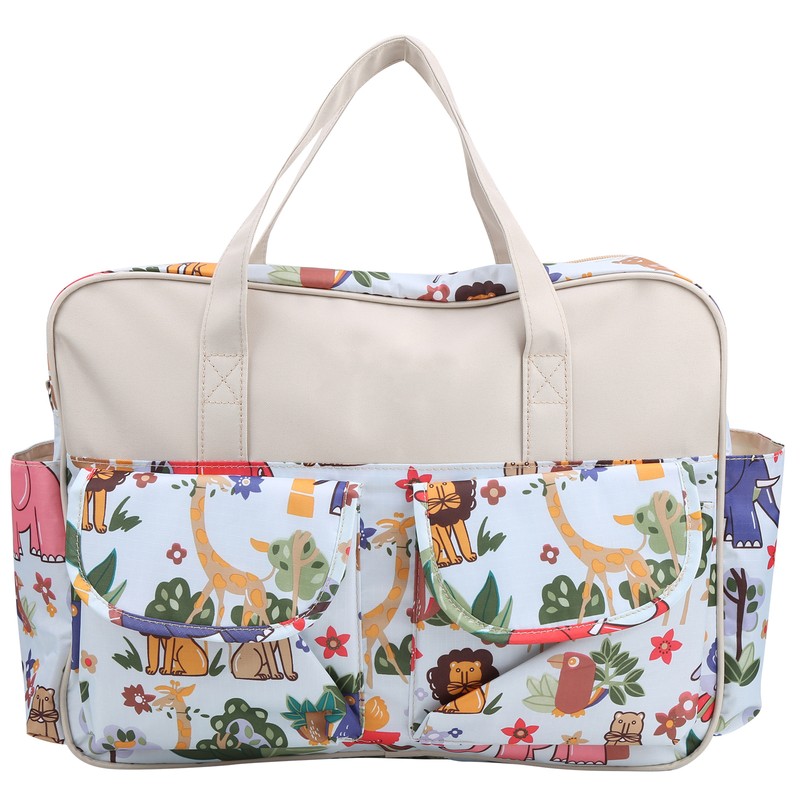 Mummy Messenger Bag Multifunctional Maternity Handbag Polyester Pregnant Women Diaper