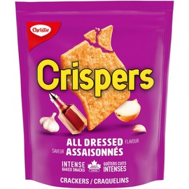 Christie Crispers, All Dressed Crackers, 145g/5.1 oz