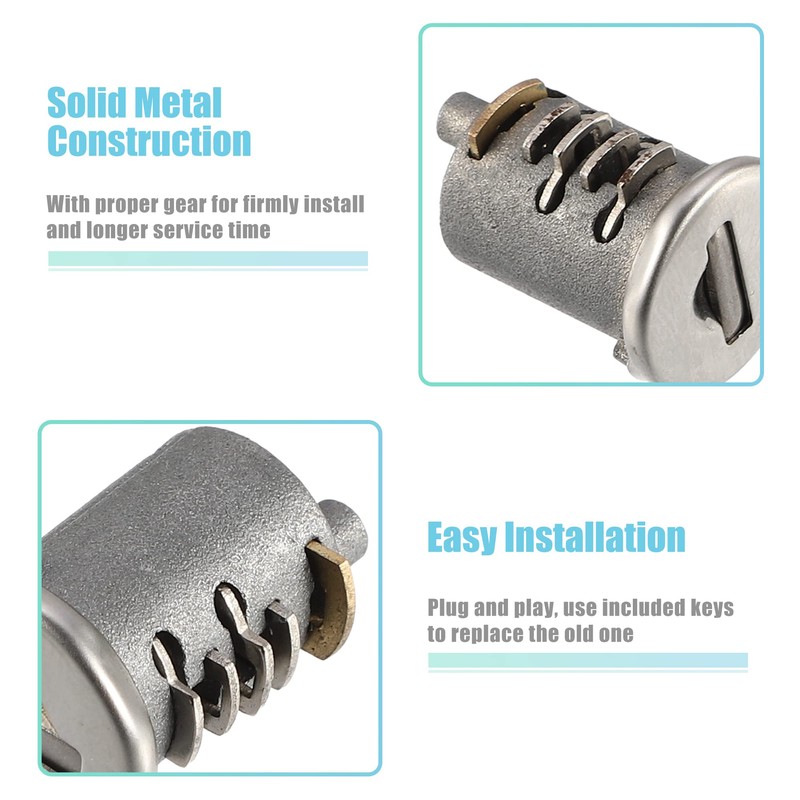 X AUTOHAUX Keyed Cylinder Lock for Yakima Car Rack System