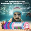 KIDVERSE Girls' Swimming Cap, Waterproof, for Children with Non-Slip Nubs,