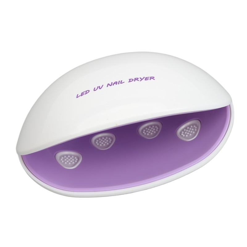 LED Nail Gel Polish Dryer Shell Shaped 12pcs Light Chips