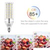 E12 LED Corn Light Bulbs, 12W Equivalent 100W, 1200 Lumen