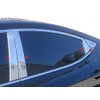 Stainless Polished Chrome Pillar Post Trim 8PC, Compatible with Hyundai