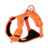 WINHYEPET No-Pull Dog Harness,Adjustable Outdoor Vest Reflective Nylon Soft Pet