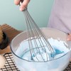 Whisk, 6 inch whisk small for mixing, stirring dough, eggs,