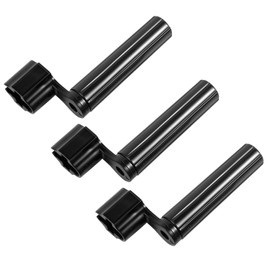 3pcs Guitar String Winder, 2 in 1 Guitar String Tool Bridge Pin Remover Speed Peg Puller Winder Tool for Acoustic Electric Guitar Bass Ukulele (Black)