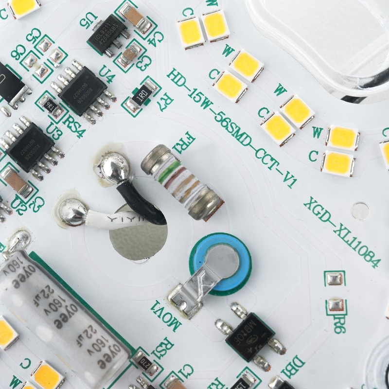 HAOLEDI 3.23'' LED Ceiling Fan Light retrofit kit,Ceiling Light Replacement