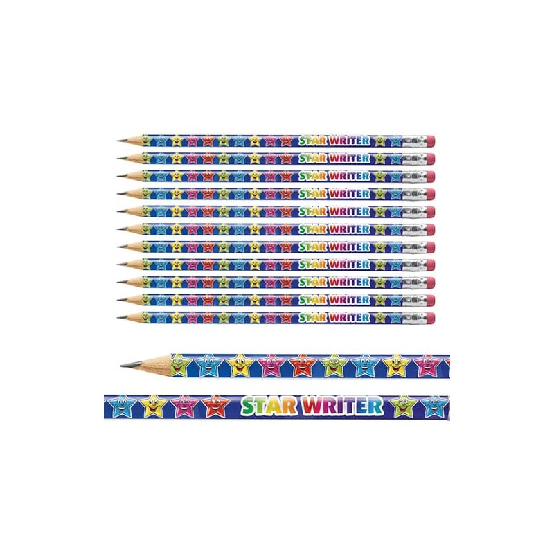 24 Star Writer English Literacy Childrens Pupils School Teachers Reward